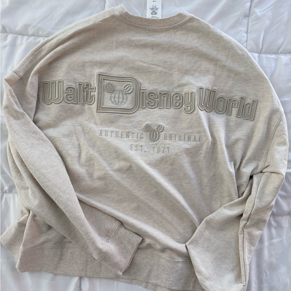 Disney Women’s Spirit Jersey Cream - Sz S